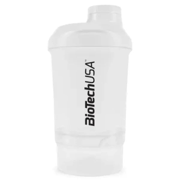 BioTech Šejkr 300 + 150 ml transparentní (11889)