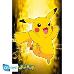 Pokémon Plakát Pikachu Neon