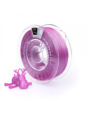 PLA SATIN filament Princess Pink 1,75 mm Print With Smile 1kg