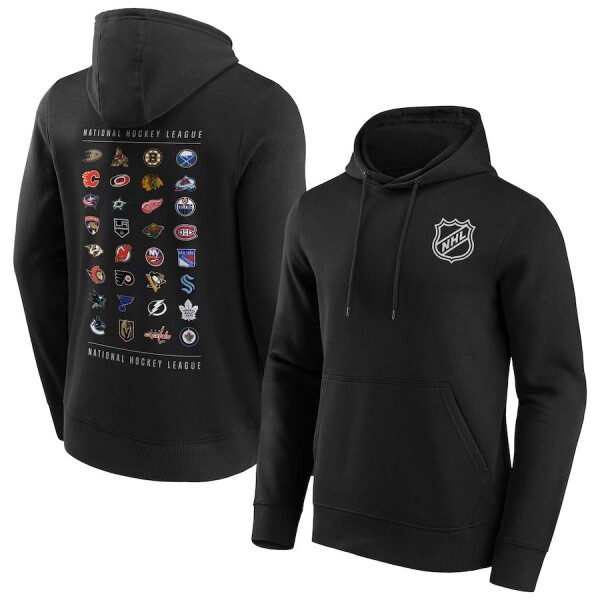 Fanatics Pánská mikina NHL All Team Graphic Hoodie Black Velikost: S