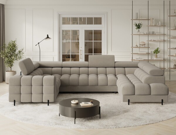 Sedací souprava Fectory Provedení: Pravá U, látka: Aura 18