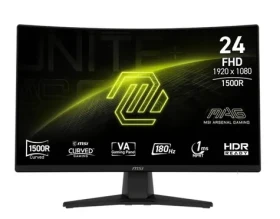 23.6" MSI MAG 242C černá / VA / 1920x1080 / LED / 16:9 / 1ms / 3000:1 / 300cd-m2 / DP + HDMI / VESA (MAG 242C)