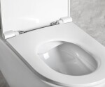 ISVEA - INFINITY závěsná WC mísa, Rimless, 36,5x53cm, bílá 10NF02001