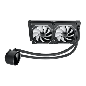 Gamemax Iceburg 240 Digital černá / AIO vodní chladič CPU / 2x 120 mm (ICEBURG 240 DIGITAL BK)