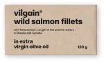 Vilgain Filety z divokého lososa – v olivovém oleji 120 g