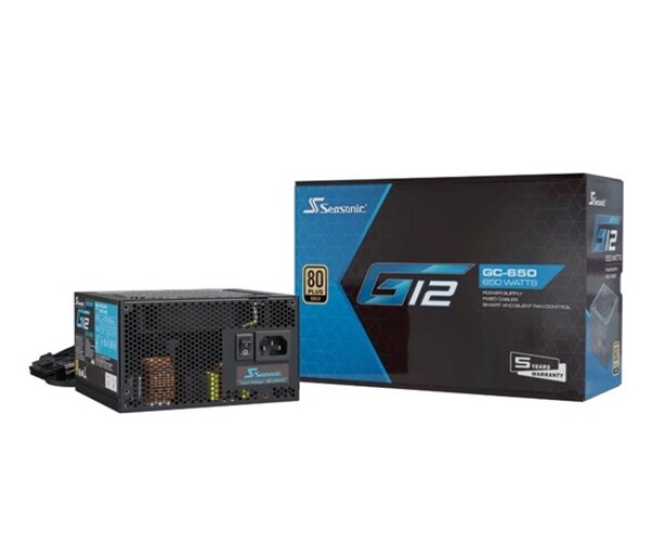 SEASONIC Zdroj CORE GC-650 ATX 3.1 650W, 120mm, 80 Plus Gold, ATX 3.1 EDF_522547