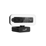 Genius FaceCam Light černá / Webkamera / FullHD 1080p / USB-C / LED přisvícení / mikrofon (32200010400)