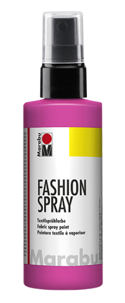 Barva na textil ve spreji Marabu Fashion Spray 100 ml - růžová 033