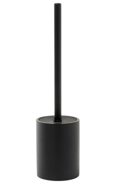 Gedy - BRENDA WC štětka na postavení, černá mat BR3314