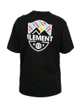 Element BEAMING FLINT BLACK pánské tričko krátkým rukávem