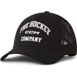 Pánská kšiltovka CCM Athleisure Trucker Cap Black