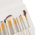 Beautylushh Kosmetické štětce 18 ks v pouzdře P8572