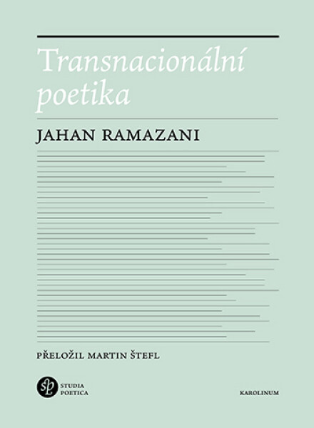 Transnacionální poetika - Jahan Ramazani