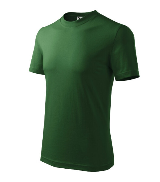 Heavy tričko unisex lahvově zelená S