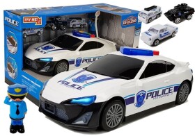 Mamido Garáž pro policejní auta 2v1 Policista Malá auta Zvuk, světla