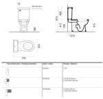 GSI - CLASSIC WC mísa kombi spodní/zadní odpad, bílá ExtraGlaze 871711