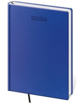 Diář 2026 denní A5 Soft - modrá