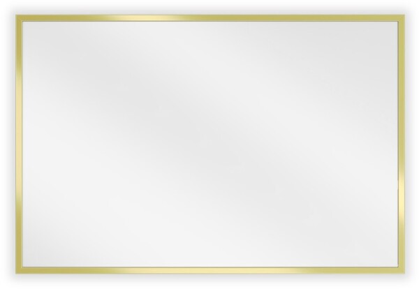 MEXEN - Loft zrcadlo 60 x 40, zlatý rám 9852-060-040-000-50