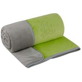 Esito Dětská deka dvojitá Magna - zelená/ stříbrná