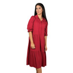 HOSH Dámské košilové šaty FATE Velikost: XL/XXL, Barva: Starorůžová