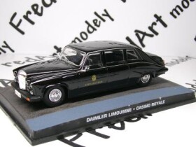 007James Bond DAILMER LIMOUSINE CASINO ROYALE - IXO/ALTAYA 1:43