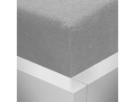 Stanex Froté napínací prostěradlo světle šedé ROZMĚR: (š/d/v) 90 x 200 x 20 cm