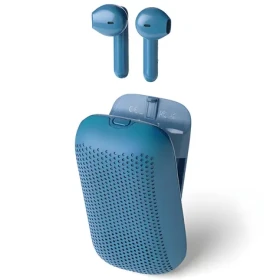 Lexon Speakerbuds LA127B modrá / Bezdrátová sluchátka do uší / Bluetooth reproduktor / mikrofon / Bluetooth 5.2 (LA127B)