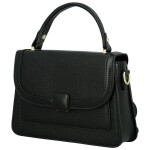 Módní dámská koženková kabelka do ruky Andresa, černá