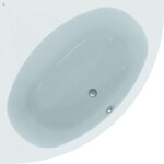IDEAL STANDARD - Hotline Vana rohová 150x150 cm, bílá K275201