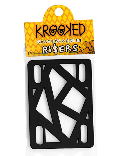 Krooked RISER black - 1/4"