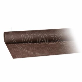 Wimex Pap. ubrus rolovaný hnědý 8x1,2m 70021