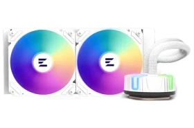 Zalman Reserator5 Z24 ARGB bílá / Chladič CPU / vodní / 240 mm / ARGB / ZE1225ASHx2 (Reserator Z24 ARGB White)