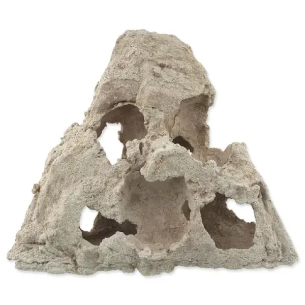 AQUA EXCELLENT Akvarijní dekorace korálový útes M / 26x26x14 cm / přírodní pískovec / akvárium a terárium (451-858429)