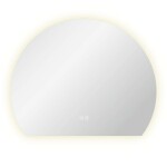 Kielle - Idolio Zrcadlo s LED osvětlením a vyhříváním, průměr 100 cm 50324091