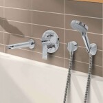 HANSGROHE - Rebris E Vanová vpusť, chrom 72431000