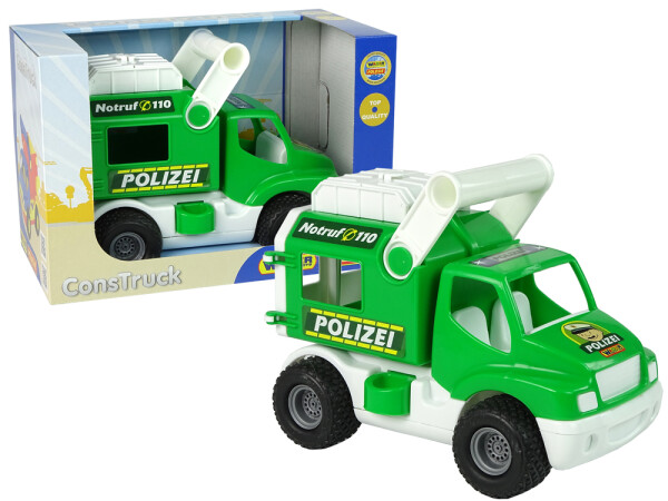 Mamido Policejní autíčko ConsTruck 41906 zelené