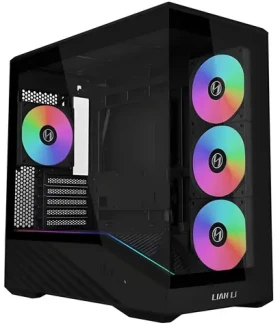 Lian Li VECTOR V100 MINI černá / PC skříň / Micro-ATX / Tempered Glass (G99.V100RMIX.00)