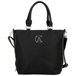 Stylová dámská koženková kabelka do ruky Basttilla, černá