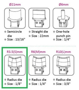 KW triO Výsekový rádius pro KW triO 9521 3.5 mm (COK-09521-R3.5)