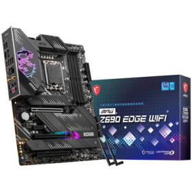 MSI MPG Z690 EDGE WIFI / Z690 / LGA 1700 / 4x DDR5 / PCIEx16 / 1x 2.5GLAN / Wi-Fi / ATX (7D31-001R)