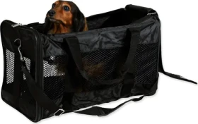 TRIXIE Přepravní taška pro psy černá / Polyester / 26 x 27 x 47 cm / nosnost 6 kg (G14-28841)