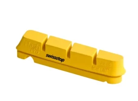 SwissStop Flash Pro náhradní špalky žlutá - SwissStop Race Flash Pro Yellow King brzdové gumičky Shimano/Sram