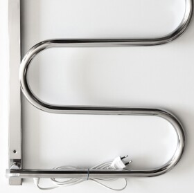 OLSEN SPA - Elektrický sušák otočný - Barva - Nerez, Materiál - Nerez, Rozměr radiátoru - ES 3/V - 35 x 1165 x 435 mm, Výkon - 60 W OLBES3VON