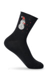 Dámské ponožky Be Snazzy SK-59 Merry Christmas 36-41 černá 36-41