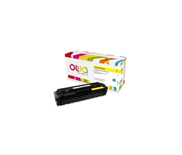 OWA Armor toner pro HP Color LaserJet Pro M254, M280, M281,203X Y,2500 str.,žlutá/yellow (CF542X Y) EDF_1081850