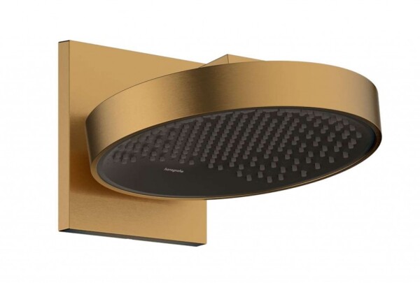 HANSGROHE - Rainfinity Hlavová sprcha, průměr 25 cm, EcoSmart, kartáčovaný bronz 26227140