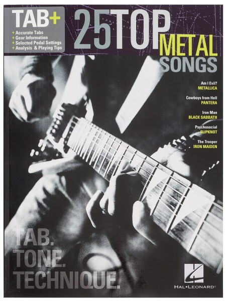 MS 25 Top Metal Songs - Tab. Tone. Technique.