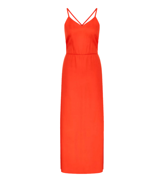 Dámské plážové šaty Beach MyWear Maxi Dress 01 sd RED TRIUMPH RED TRIUMPH RED