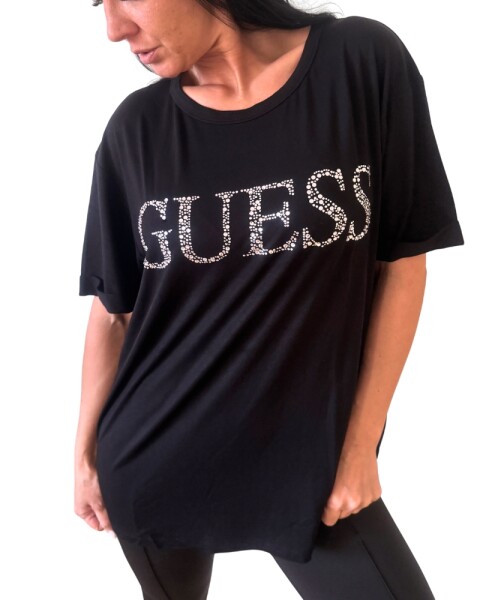 Dámské triko GUESS E5GI07 černé