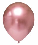 Balónky chromové růžovo-zlaté 6 ks 30 cm balonky.cz Balónky chromové růžovo-zlaté 6 ks 30 cm balonky.cz